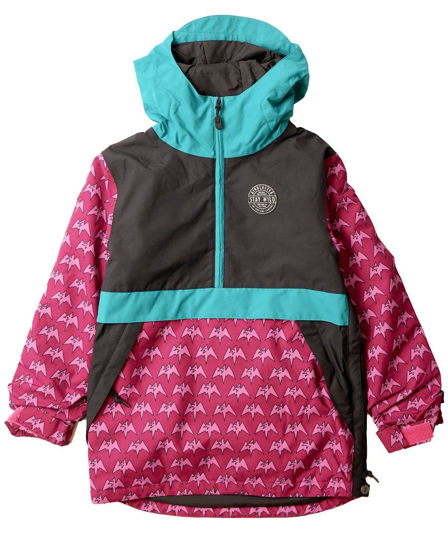 Airblaster Kids Youth Trenchover Magenta Terry 2023