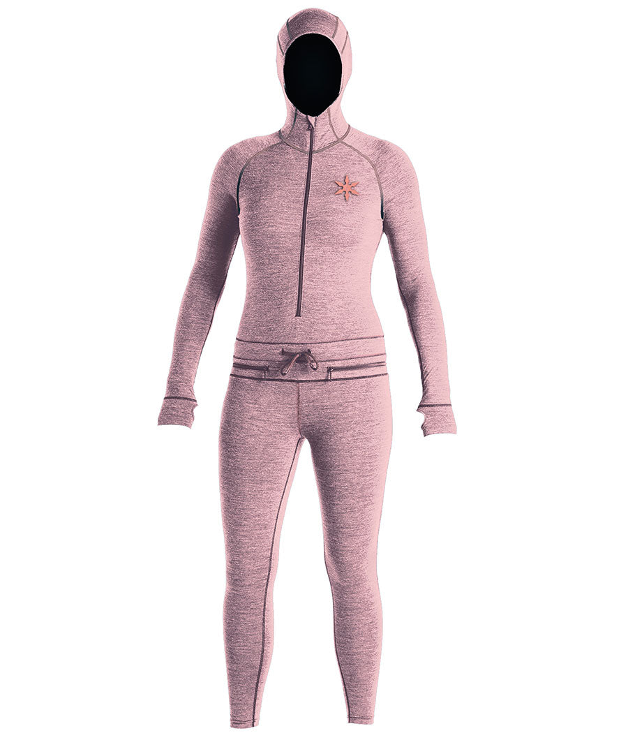 Airblaster Women's Merino Ninja Suit Rose Quartz 2024