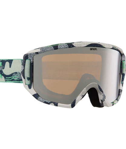 Anon Kids' Relapse Jr. MFI Goggle - Mountains/Silver Amber + Face Mask 2023