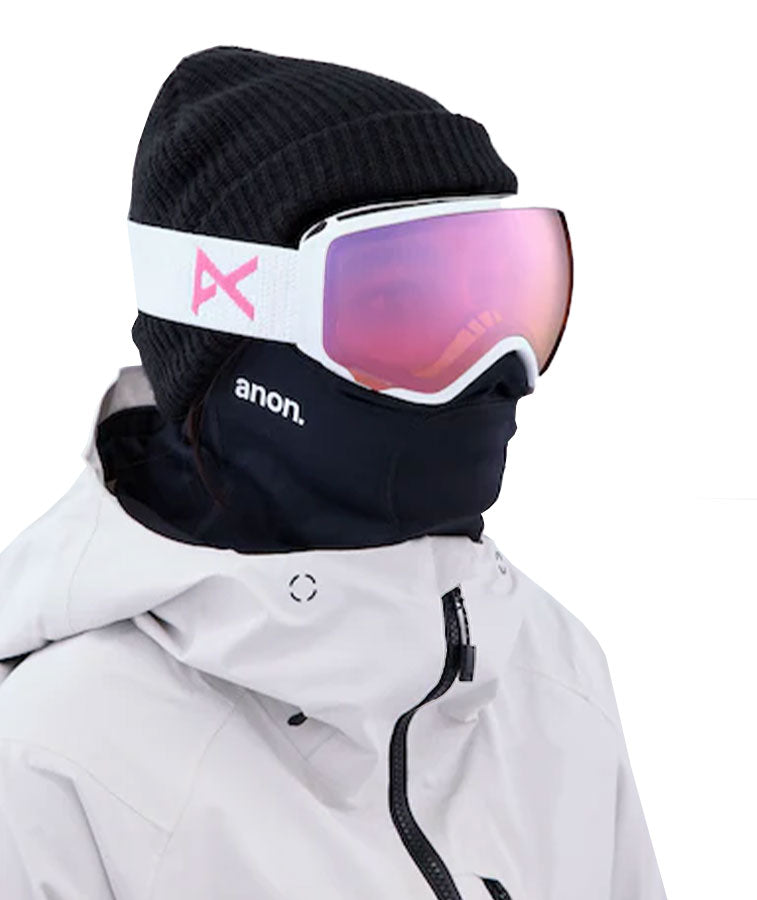 Anon WM1 MFI Goggle White/Perceive Cloudy Pink + Lens 2023