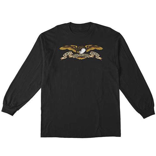 Anti-Hero Kids' Eagle Long Sleeve T-Shirt Black/Multi
