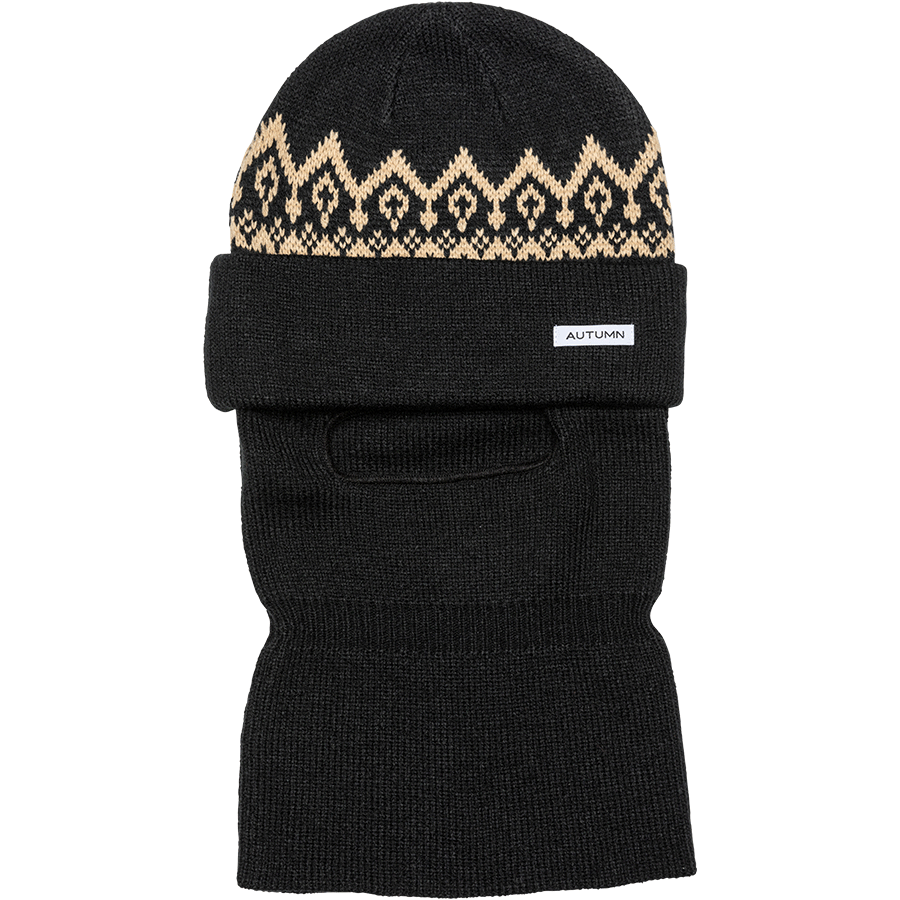 Autumn Mask Beanie Black 2023