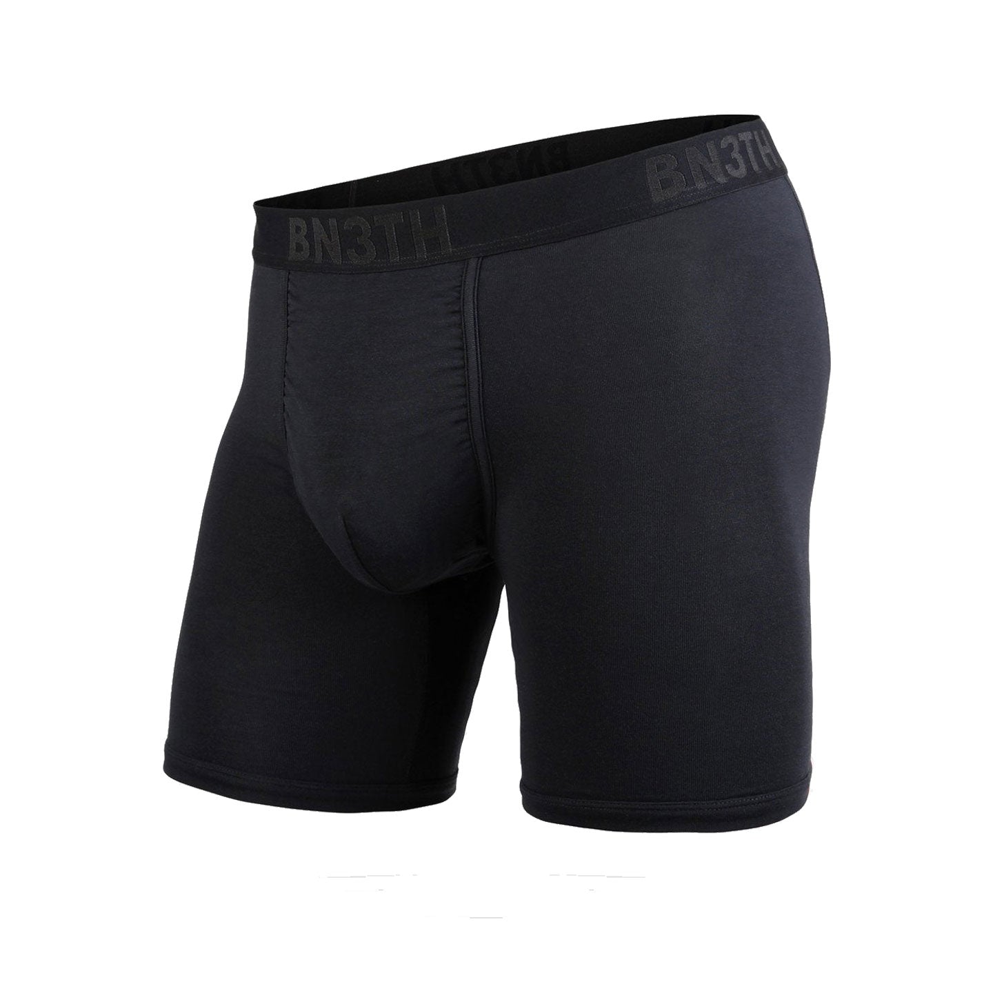 BN3TH Classic Boxer With Fly Solid Black