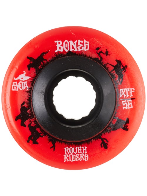 Bones Wheels ATF RR Wranglers Red 56mm