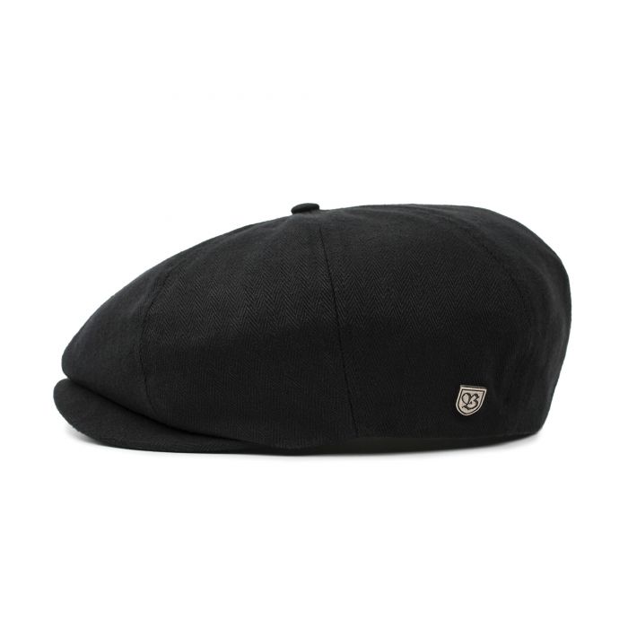 Brixton Brood Snap Cap Black