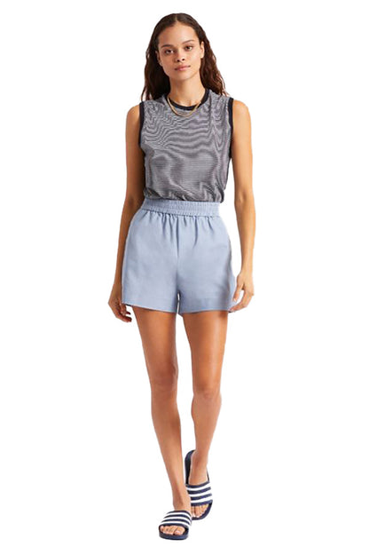 Brixton Women's Kearny Short Light Blue Chambray