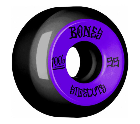 Bones 100's Logo V5 Sidecuts Black Wheels 55mm