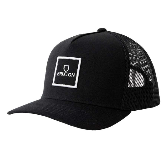 Brixton Alpha Block Crossover MP Mesh Cap - Black