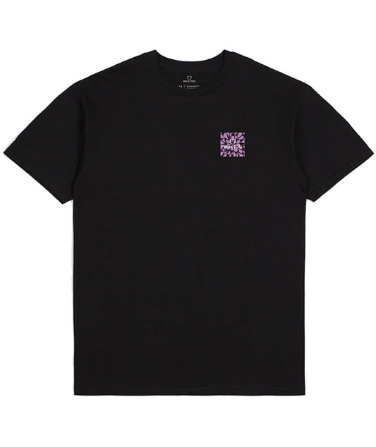 Brixton Alpha Square T-Shirt - Black/Psyc