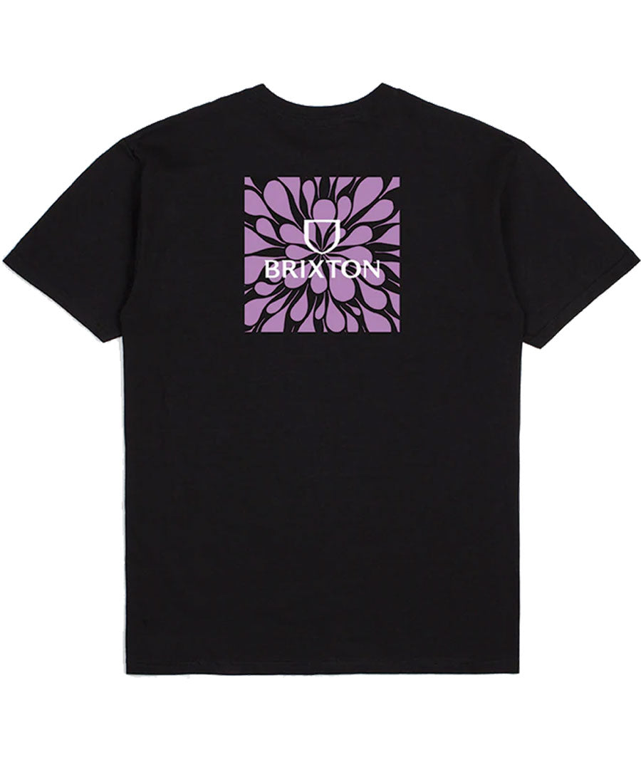 Brixton Alpha Square T-Shirt - Black/Psyc