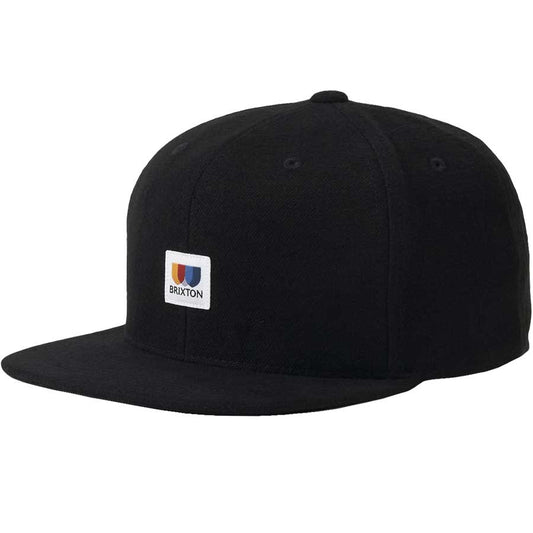 Brixton Alton Medium Profile Cap - Black/Black