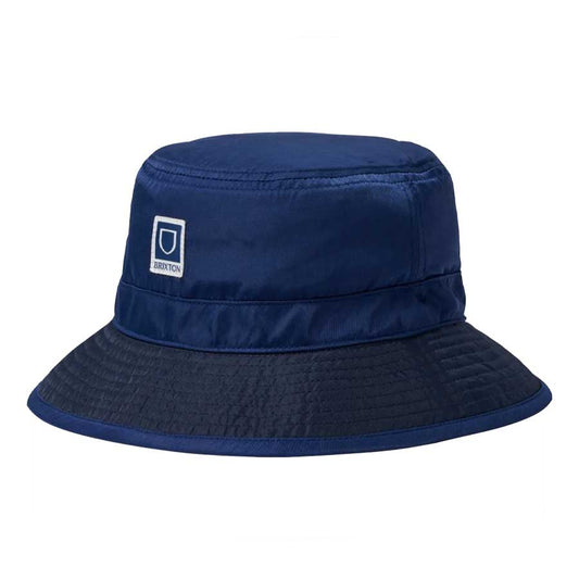 Brixton Beta Packable Bucket Hat - Navy/Sky Blue