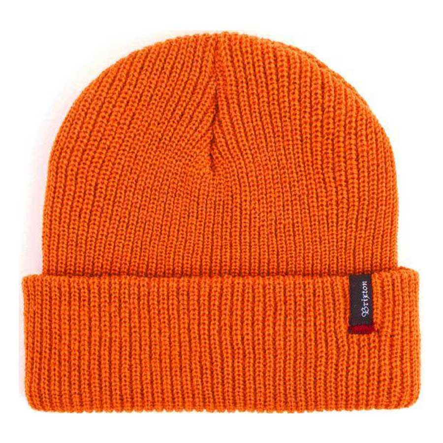 Brixton Classic Heist Beanie Athletic Orange