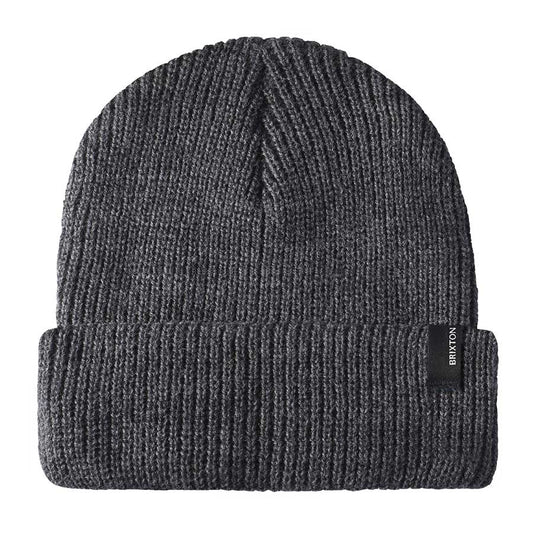 Brixton Classic Heist Beanie Heather Grey