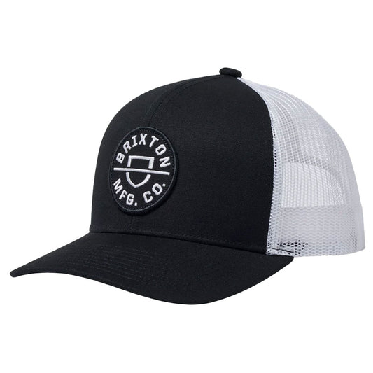 Brixton Crest Crossover MP Mesh Cap - Black