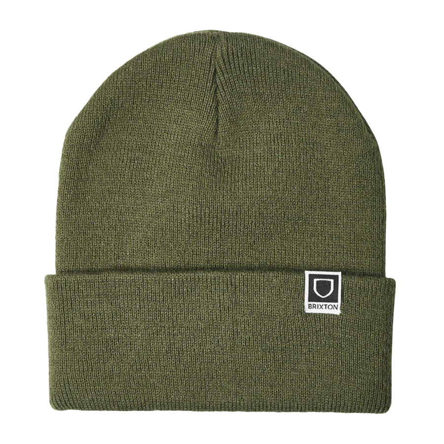 Brixton Harbor Beta Watch Cap Beanie Military Olive