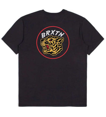 Brixton Kit T-Shirt - Black Worn Wash