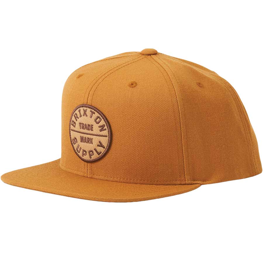 Brixton Oath III Snapback - Copper