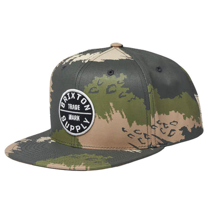 Brixton Oath III Snapback Camo