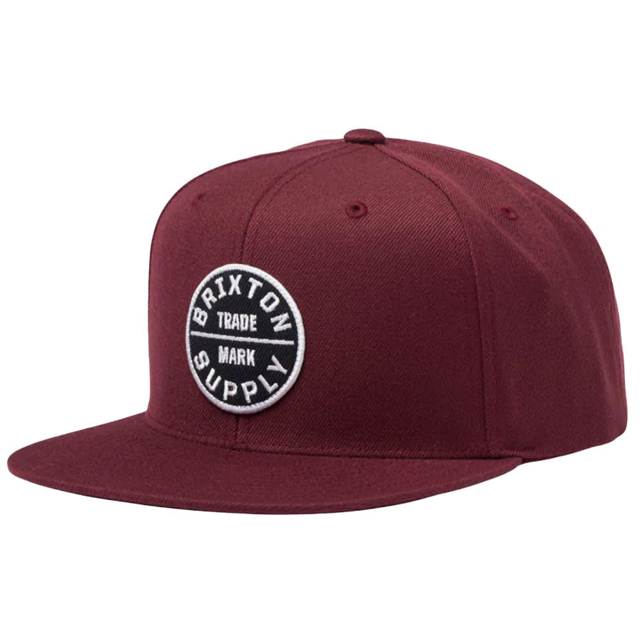 Brixton Oath III Snapback Mahogany