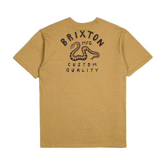 Brixton Women's Clymer Boyfriend Long Sleeve Bright Gold