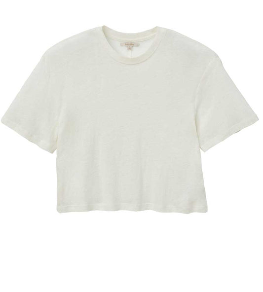 Brixton Women's Montauk Skimmer T-shirt - Off White