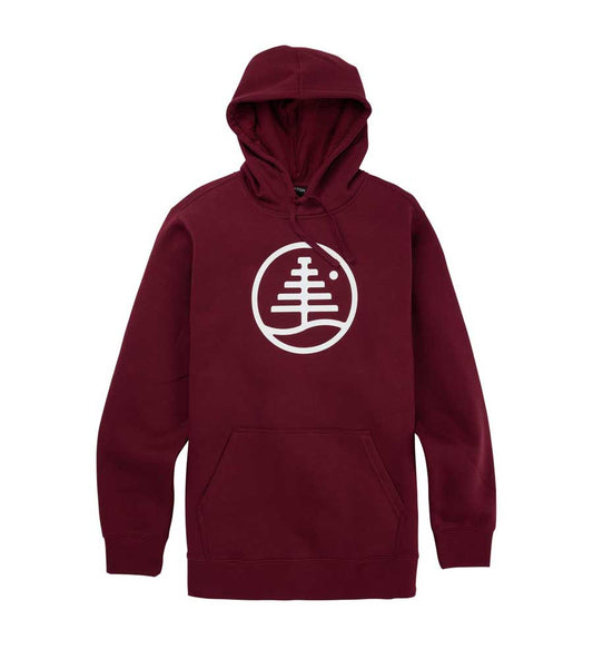 Burton Family Tree Pullover Hoodie - Mulled Berry 2022