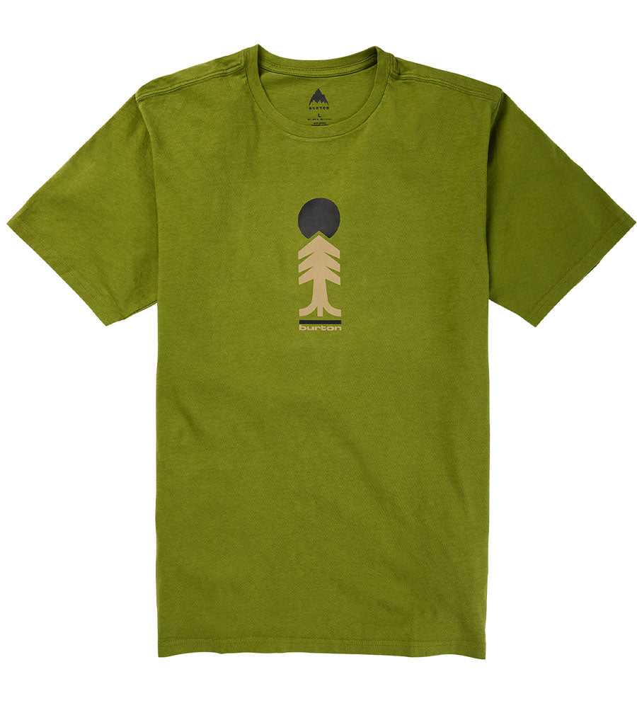Burton Men's Cartographer Short Sleeve T-Shirt Calla Green 2023