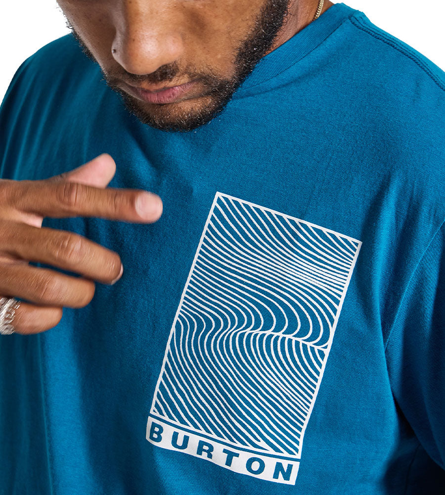 Burton Men's Custom X Short Sleeve T-Shirt - Lyons Blue 2023
