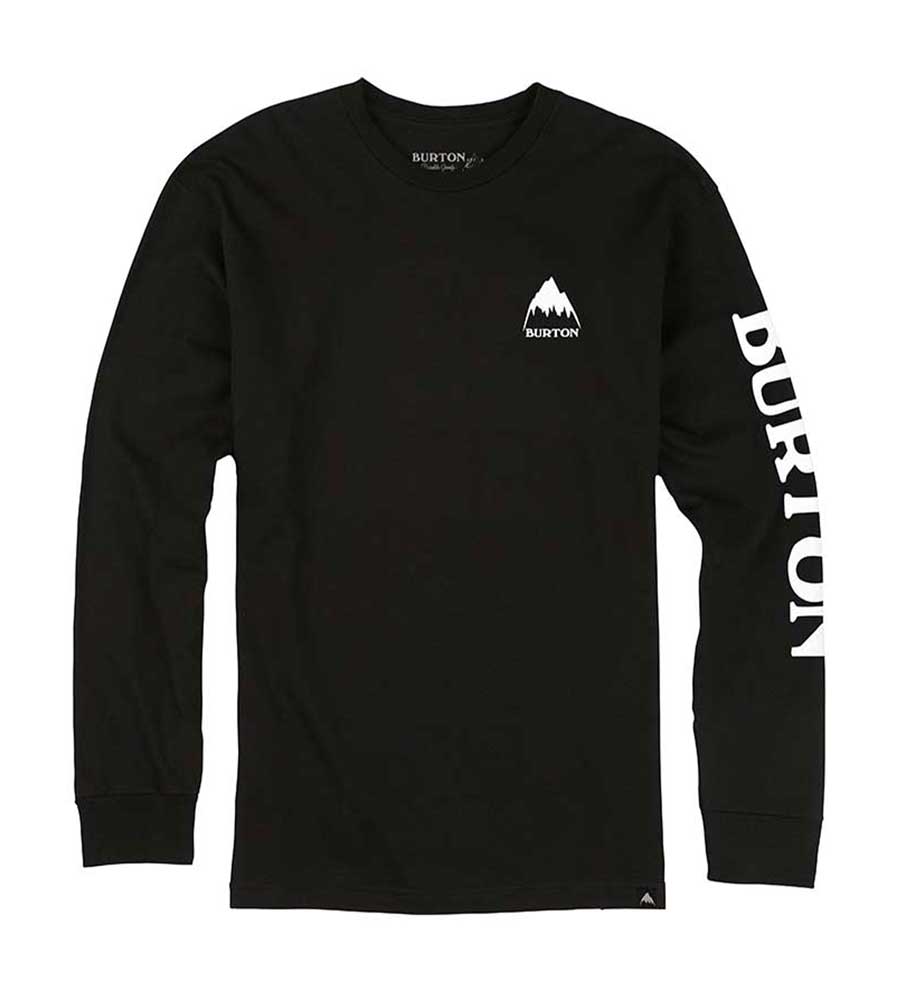 Burton Elite Long Sleeve T-Shirt - True Black 2022