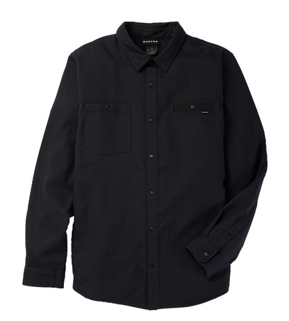Burton Men's Favorite Flannel Performance Long Sleeve Shirt - True Black 2023