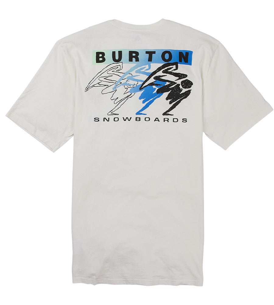 Burton Men's Macatowa Short Sleeve T-Shirt Stout White 2023