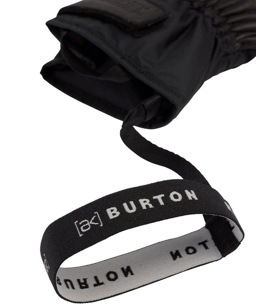 Burton Men's [ak] Clutch Gore-Tex Leather Mittens True Black 2025