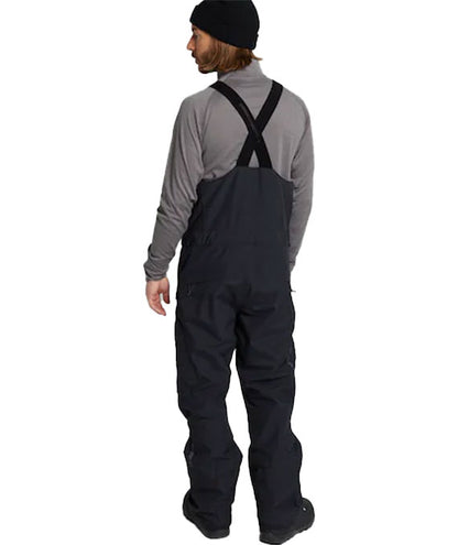 Burton Men's [ak] Cyclic Gore-Tex 2L Bib Pants - Tall True Black 2023