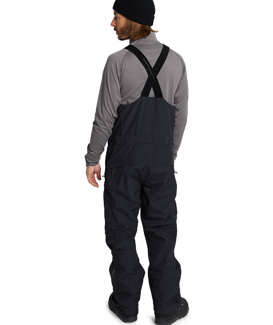 Burton Men's [ak] Cyclic Gore-Tex 2L Bib Pants - True Black 2023