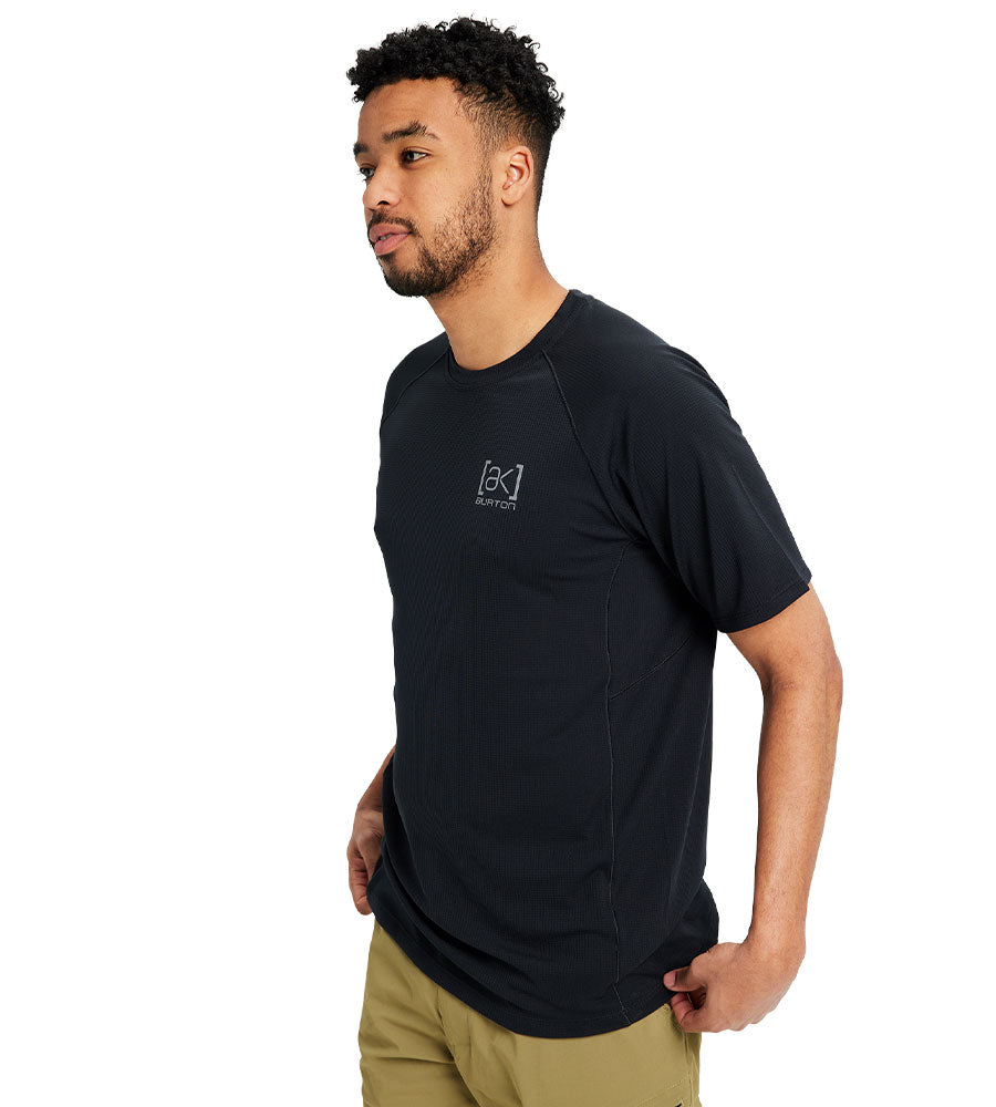 Burton Men's [ak] Helium Power Dry®︎ Short Sleeve T-Shirt - True Black 2023