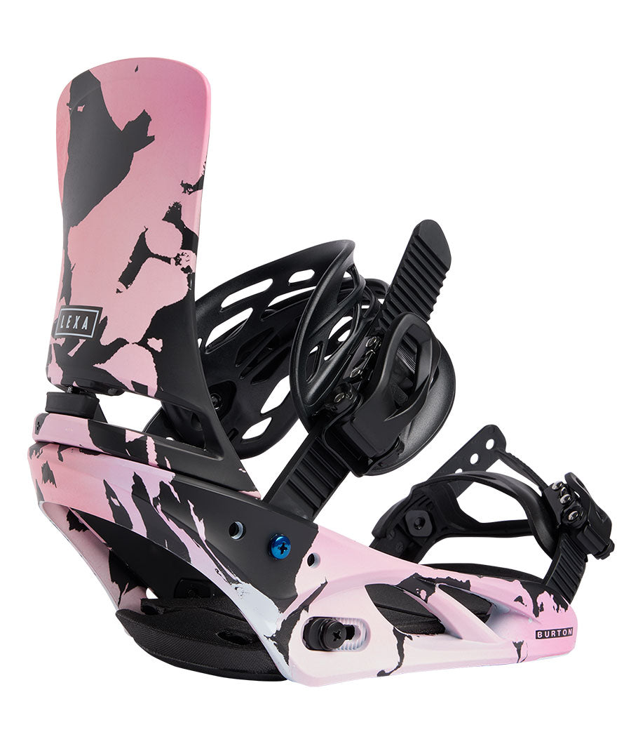 Burton Women's Lexa Re:Flex Binding - Pink/Black 2023