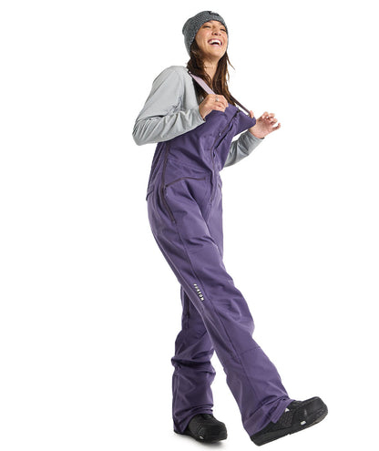 Burton Women's Reserve Stretch 2L Bib Pants - Violet Halo 2023