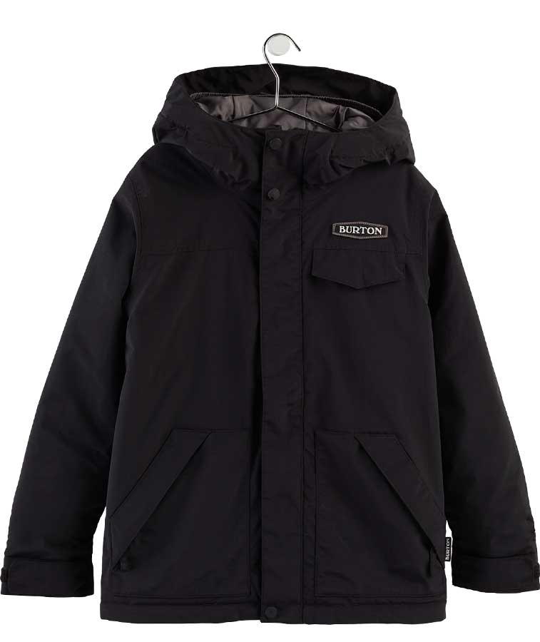 Burton Kids' Dugout Jacket - True Black 2023