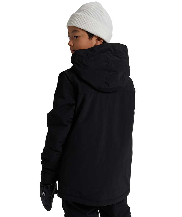 Burton Kids' Dugout Jacket - True Black 2023