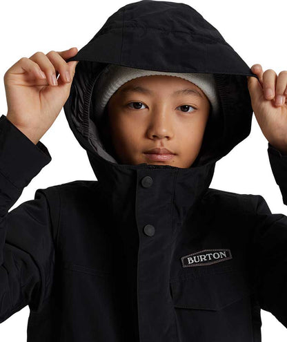 Burton Kids' Dugout Jacket - True Black 2023