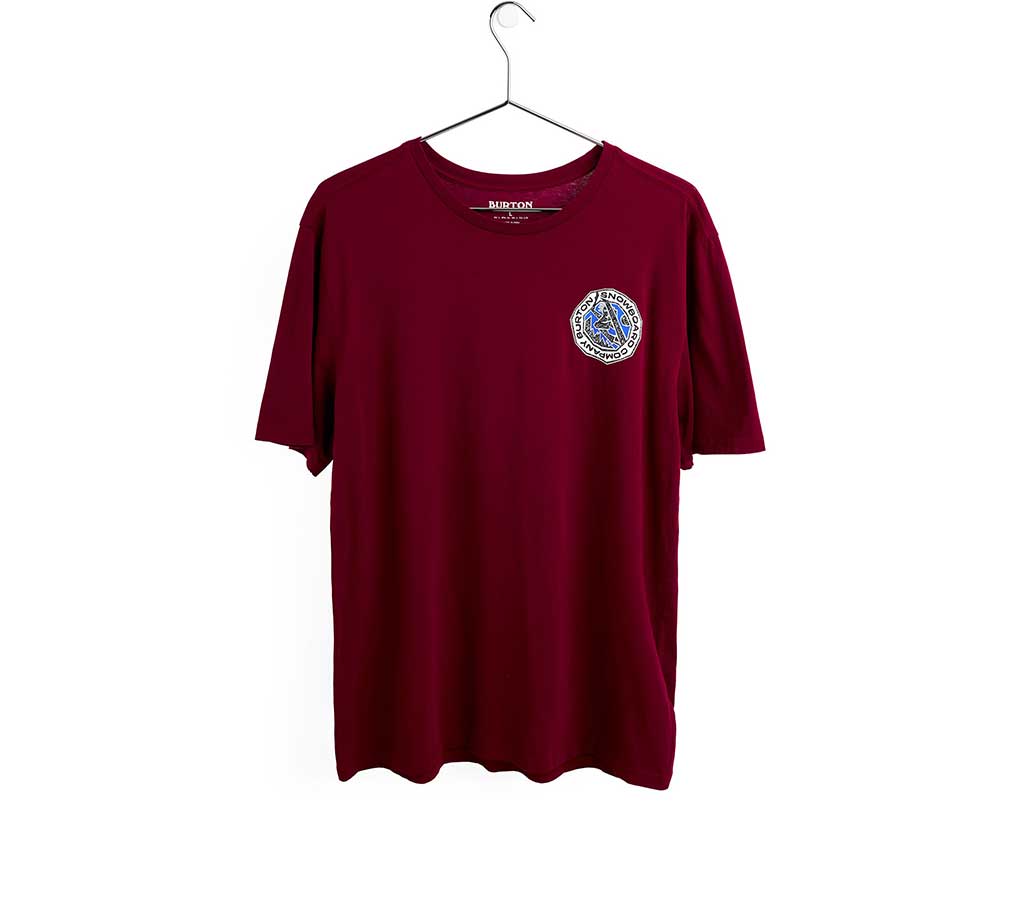 Burton Men's Hinesburg Short Sleeve T-Shirt - Mulled Berry 2022
