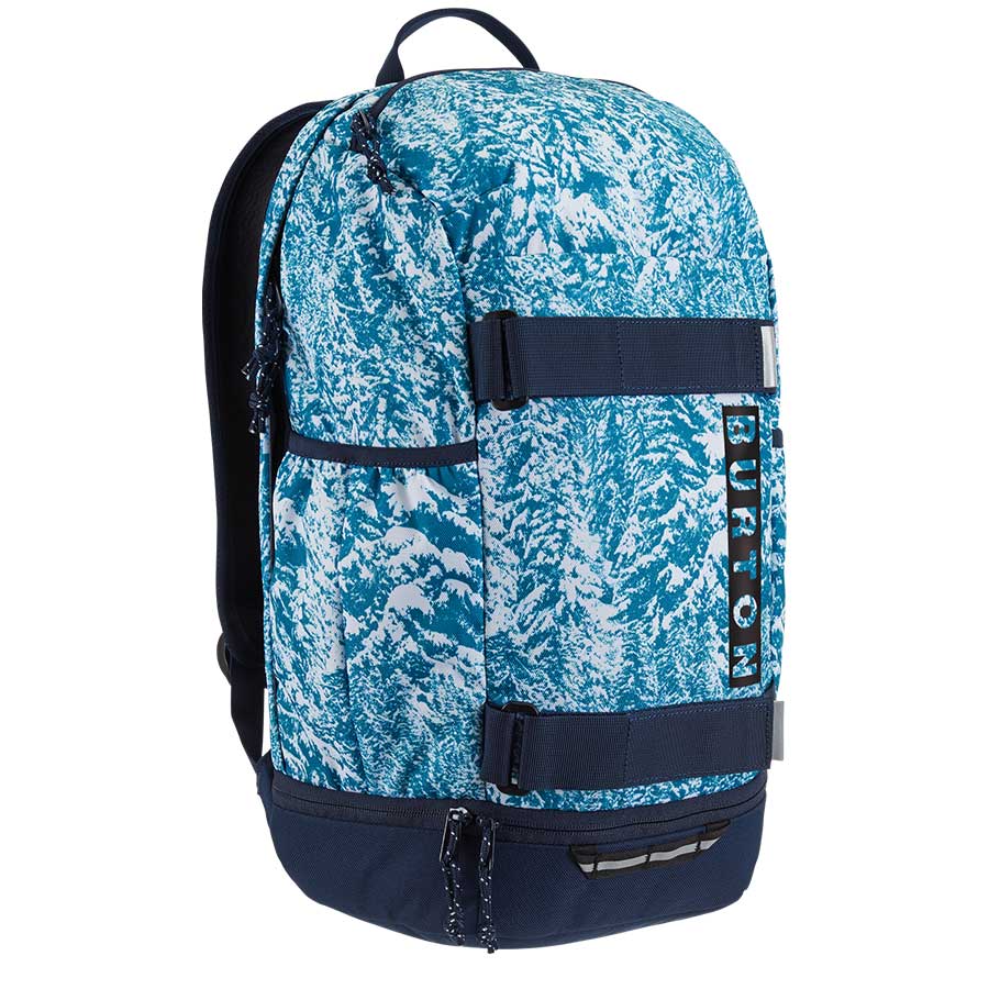 Burton Kids Distortion 18L Backpack Blue Blotto Trees