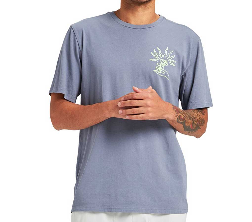 Burton Men's Leamington Short Sleeve T-Shirt Folkstone Gray 2022