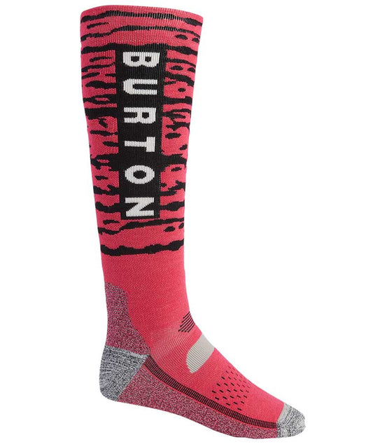 Burton Men's Performance Midweight Sock - Punchy Pink 2022
