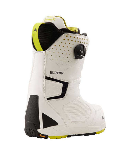 Burton Men's Photon BOA Boot Stout White/Yellow 2022