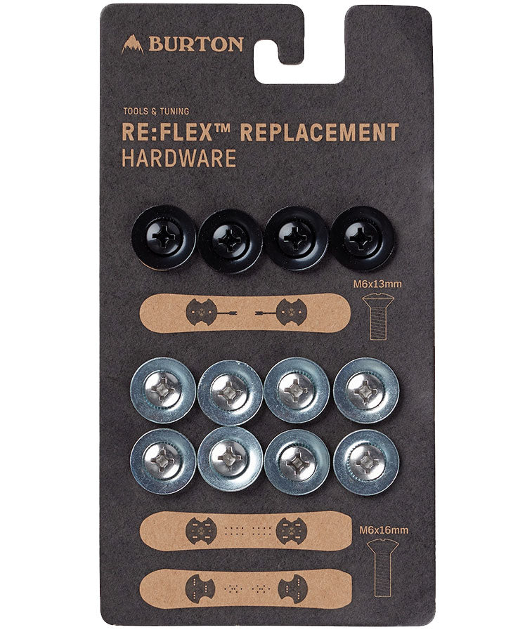 Burton Re:Flex Replacement Hardware Silver 2024