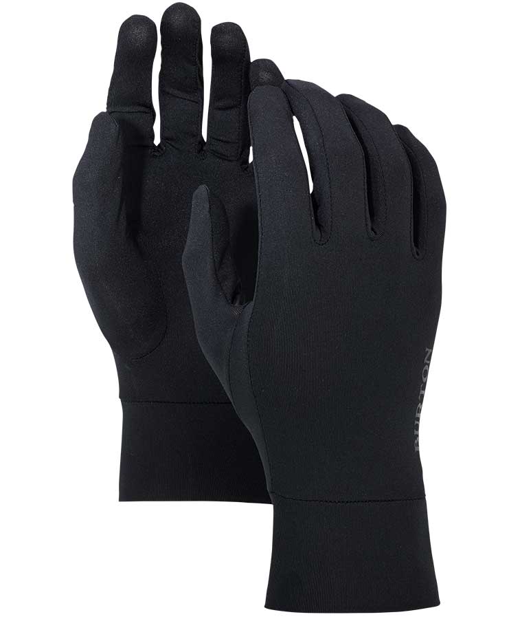 Burton Men's Touchscreen Glove Liner - True Black 2022
