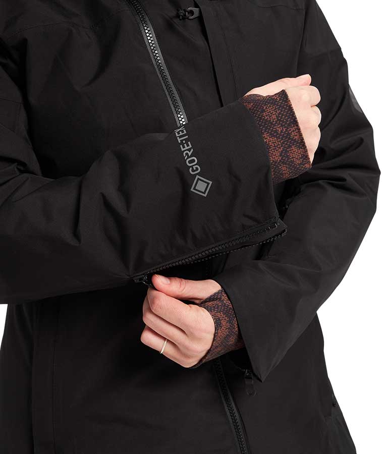 Burton Women's Gore-Tex Pillowline Jacket - True Black 2022