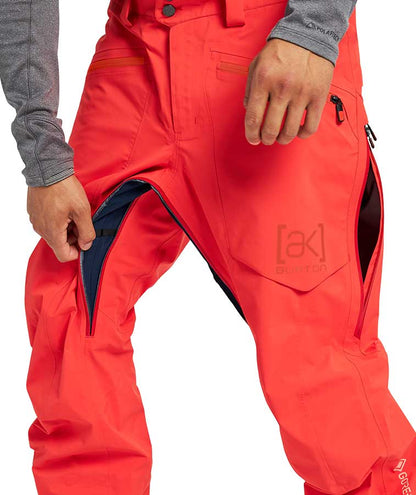 Burton Men's [ak] GORE‑TEX 3L PRO Hover Pant - Fiesta Red 2022